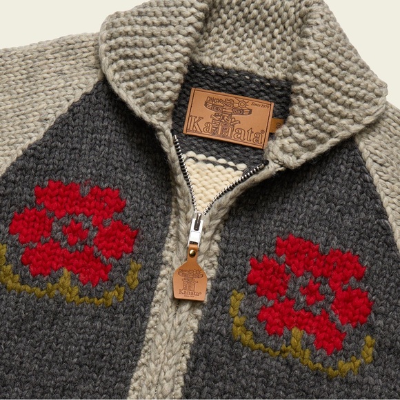 Howler Brothers - Skulls n’ Begonias, Grateful Dead Inspired Cardigan - L/XL - Picture 2 of 16